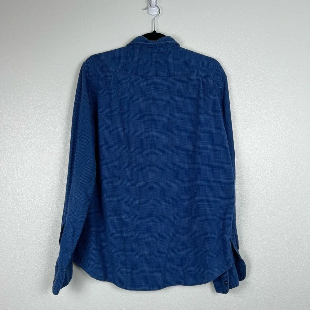 J Crew‎ Button Up Shirt Blue Sz L